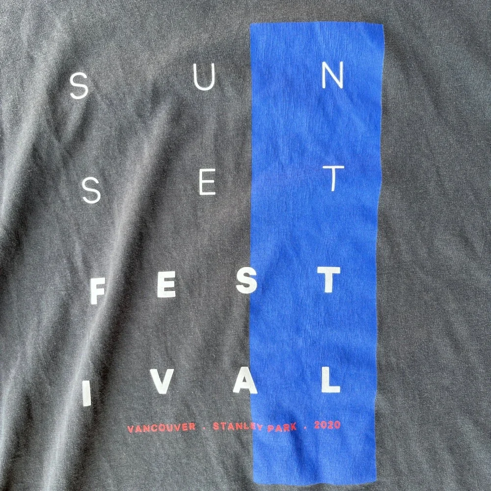 Mens Lululemon 2020 Stanley Park Sunset Festival T‎ Shirt